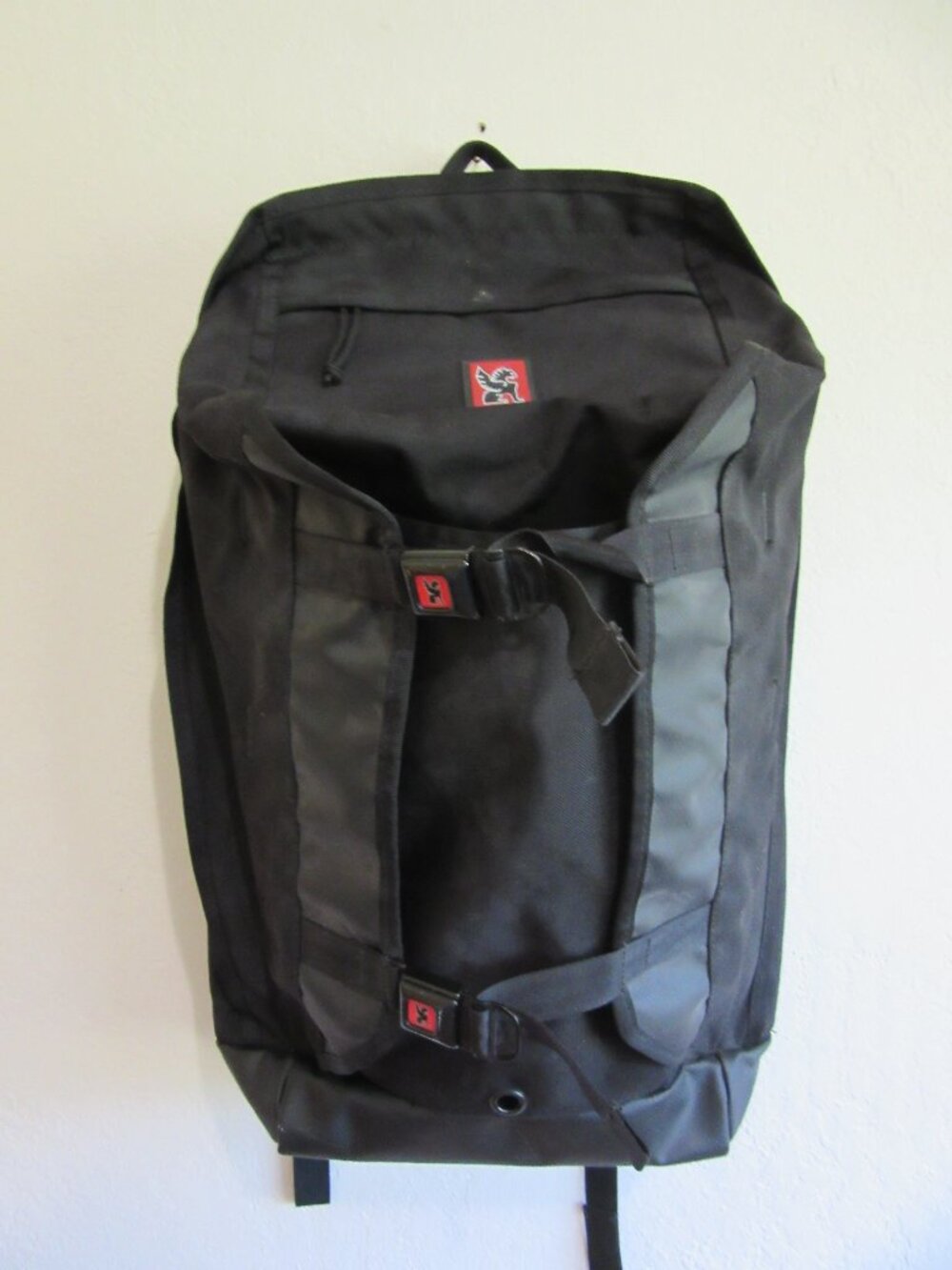 CHROME Black Backpack